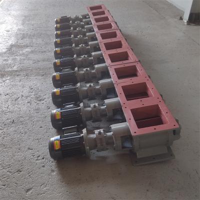 China Motorized Rotary Valve Electric Impeller Feeder Dust Unload Discharge Airlock Rotary Valve for sale