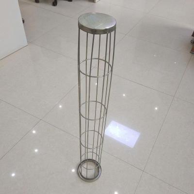 China Skeleton Round Shape Plug In Dust Collector Filter Cages For Dust Filter Bags / Baghouse for sale