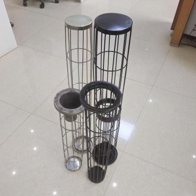 China Plastic Spraying Dust Collector Skeleton Round Shape Filter Cages For Baghouse for sale