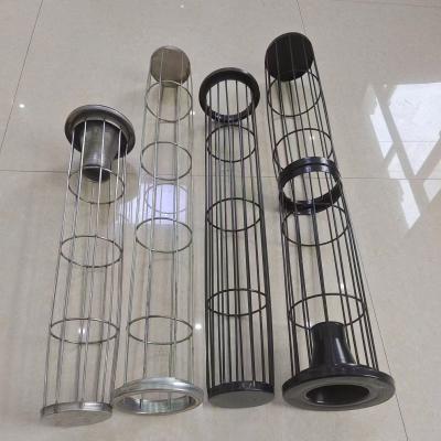 China Organic Silicon Coating Epoxy Industrial Dust Collector Filter Cage Baghouse Filter Cages for sale