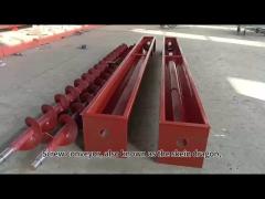 Stainless steel screw conveyor