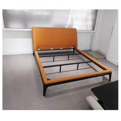 China Modern Bed Durable Fashion Leather 5 Parts Soft Cover Bag Vinyl OEM Antique Customized Spring PVC Wood for sale