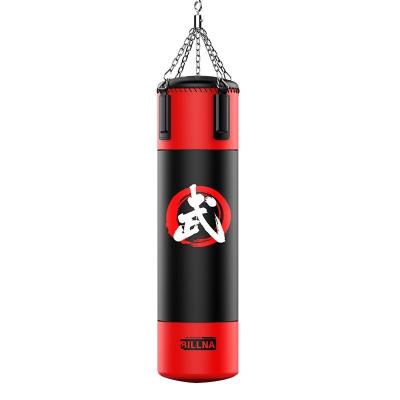 China MAKER Punch Sandbag Durable Fitness Body Boxing Heavy Punch Bag with Chain Metal Hook Carabiner Fitness Training for sale