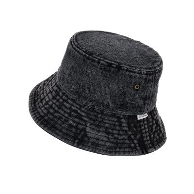 China New Fashion Styles Fashion Jean Hat High Quality Vintage Wide Brim Jean Bucket Hats for sale