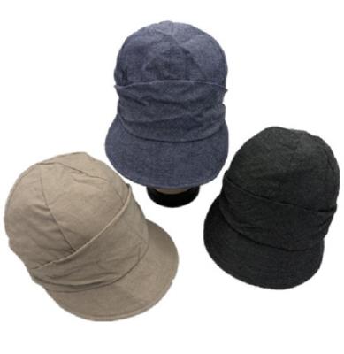 China New Character Cotton Indigo Japanese Style Hot Sales 100% Amazon Chambary Beret For Spring Summer for sale