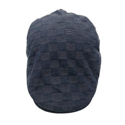 China Checked 100% Cotton Plain Hat Ivy Classic Hat For Men for sale