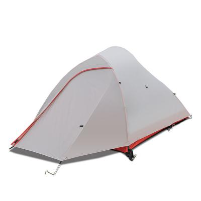 China OEM Hexagonal Outdoor Aluminum Triangle Tent Waterproof Camping Diamond Ground Nail New Product Wholesale Tent for sale