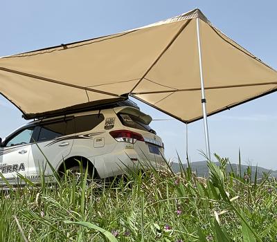 China Extended Type Top Selling Waterproof Outdoor Tent Low Price Sunshade Roof Tent Portable Car Camping Tent for sale