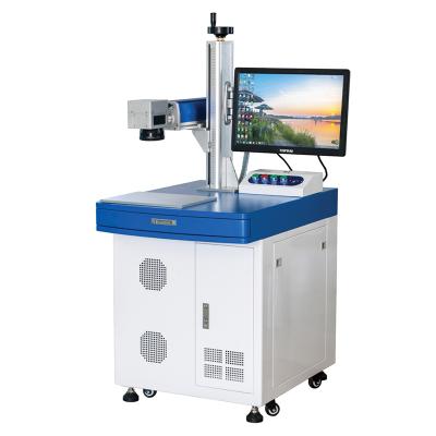 China Raycus Jpt 20w 30w 50w 100w Laser Engraver For Metal Dog Tag Air Cooled Desktop Fiber Optic Engraving Machine for sale