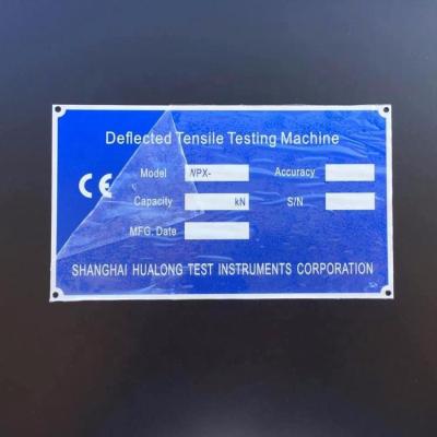 China China Name Plate Logo Metal Offset Printing Medal Machine Nameplate 1-6 Color Support Industry Painted CN; ZHE NCSK for sale