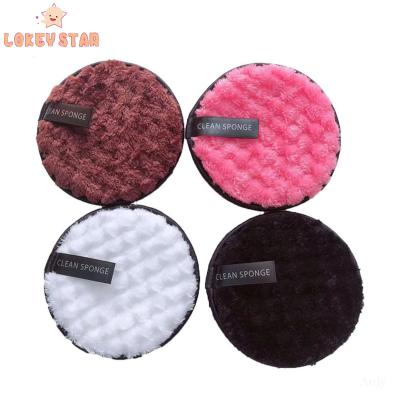 China Reusable Face Makeup Remover Pad Makeup Cleansing Remover Pads Microfiber Face Remover Blow Facial Cleansing Pads for sale