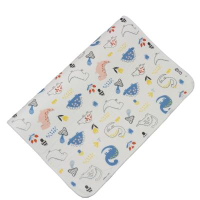 China Waterproof Changing Pad Baby 70x90cm Cotton Pad Muslin Cotton Pad Changing Mat for sale