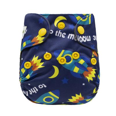 China One Size Plain Weave Washable Reusable Diapers Suits Diaper Pouch Inserts Newborn Baby Cloth Diaper Diapers for sale