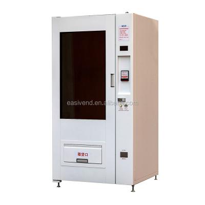 China Semi-outdoor touch screen combo snack and drink vending machine for sale