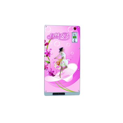 China Cold Rolled Battery Operated Wall Mounted Plates Sanitary Napkin Vending Machine for sale