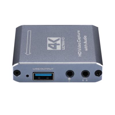 China HDMI Loop Out to USB 3.0 2.0 1080P Video Capture Card VCR Grabber for PS4 Switch OBS Live Streaming Box JL-HVC02 for sale