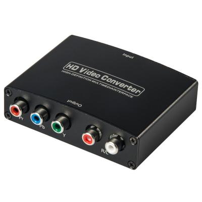 China HDMI To RGB YPBPR Component Audio Video And R/L Adapter Converter With Power Supply USB DC Cable JL-C6011 for sale