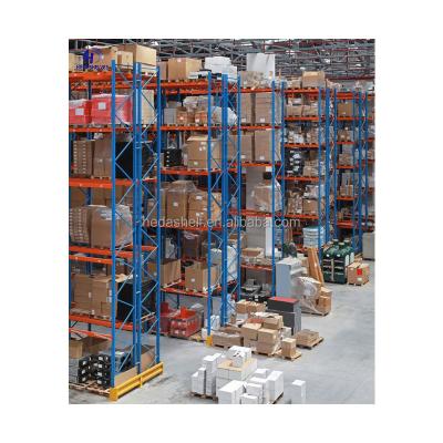 China Commercial Corrosion Protection Racking Teardrop Pallet Rack Pallet Storage Warehouse Storage Racking Solutions for sale