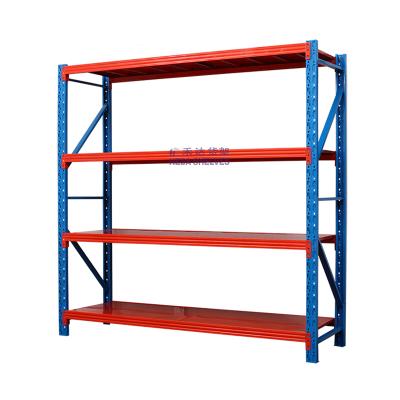 China Corrosion Protection Customized Warehouse Storage Rack Warehouse Aggregate Storage Long Span Shelving for sale