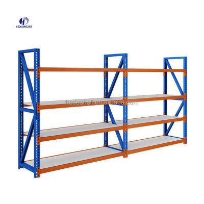 China Q235 Corrosion Protection Medium Duty Warehouse Racking Adjustable Warehouse Rack With Pickling And Phosphating for sale