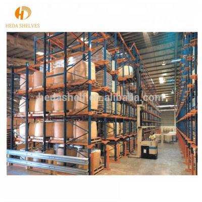 China Heavy Duty Corrosion Protection Guangzhou Warehouse Storage Rack , Warehouse Rack Shelf for sale