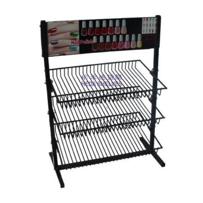 China Wholesale Floor Standing Nail Polish Display Stand Nail Polish Racks Display DG011 for sale