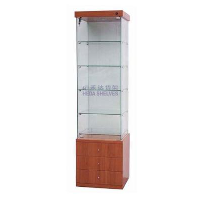 China Shop OEM Glass Accessories Display Glass Display Cabinet With High Quality for sale