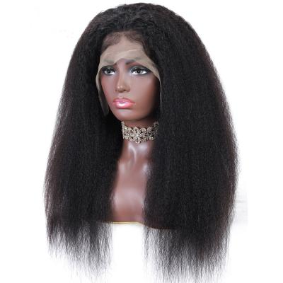 China Other Wholesale Kinky Straight Wig Lace Front Human Hair Wigs Pre Plucked Brazilian Lace Front Wigs For Women for sale