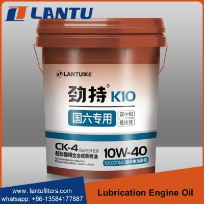 China LANTU-OEM van de Vrachtwagen Smeerolie Volledige Synthetische de Dieselmotorolie SAE 10W-40 van de Fabriekslevering Te koop