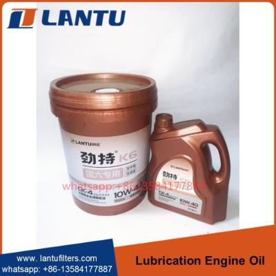 Cina L'olio sintetico pieno Ck-4 il Sae 10w-40 del motore diesel dell'olio per motori di lubrificazione del camion di Lantu tiene il motore pulito in vendita