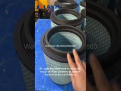 LANTU air filter cap installation line workshop