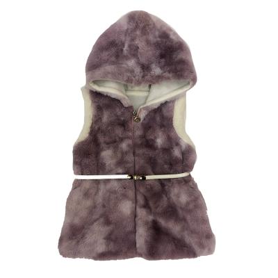 China Heavyweight 2021 Children Wear Warm Coral Fleece Heavy Weight Girls Winter Vest Coat Coat for sale