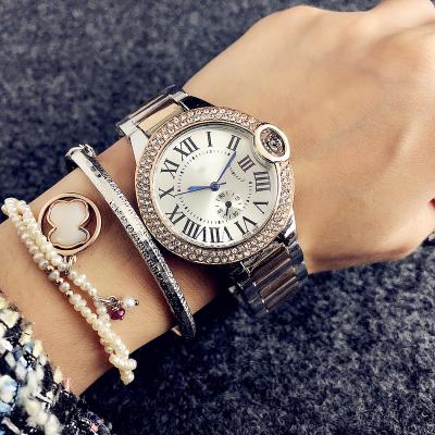 China New Products Diamond Waterproof Top Brand Luxury Wristwatches Non-Specific Analogue Women Quartz Goldlis Watch Wristwatch With Strap Women for sale