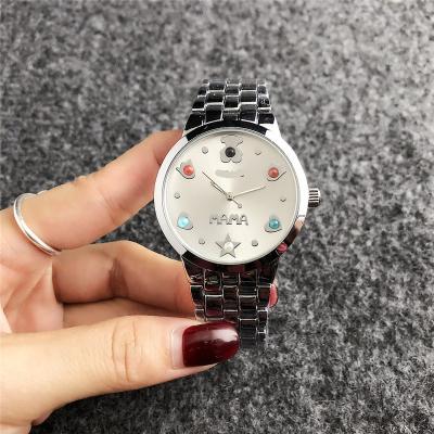 China Non-specific direct factory price watch women's steel black wristwatch strap high quality men's quartz wristwatches for sale