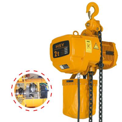 China Lifting Goods Different Capacity Electric Hoist 5 Ton 1Ton 2Ton Electrical Wire Rope Hoist for sale