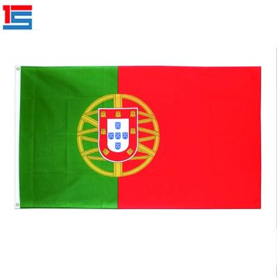 China 3*5ft 90*150cm Portugal FLYING national flag in stock for sale