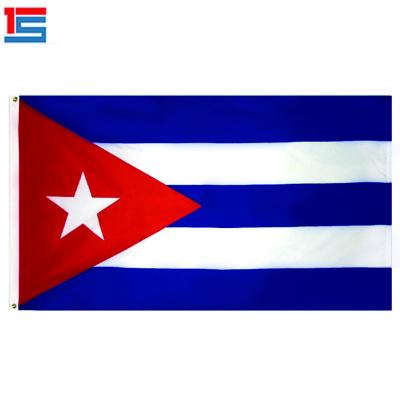 China Hot Wholesale Cuba National Flag 3x5 FT 150X90CM FLYING Flag Banner for sale