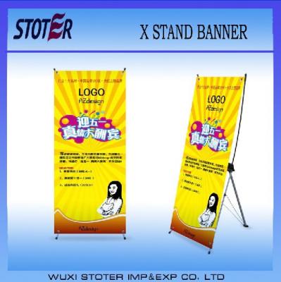 China Advertising x baner, X banner, X show displays for sale