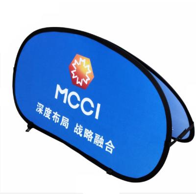 China Cheap Banner Advertising Floor Standing Pop One Frame Banner for sale