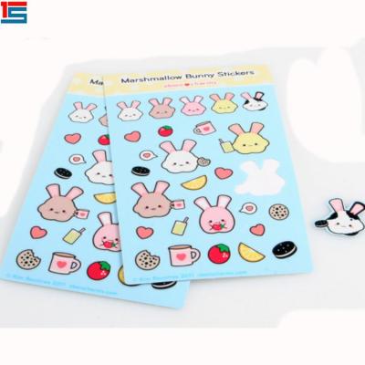 China UV Resistant Portable Logo Printing Vinyl Sticker Sheet for sale