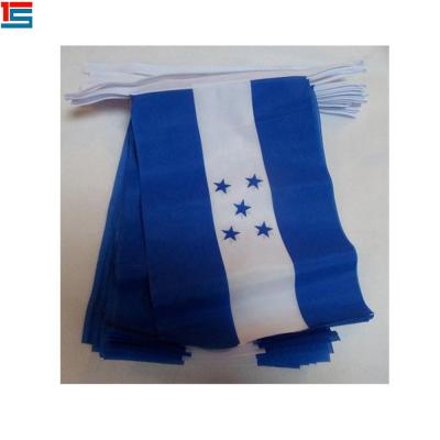 China FLYING promotional products wholesale pennant waving Honduras flag for sale