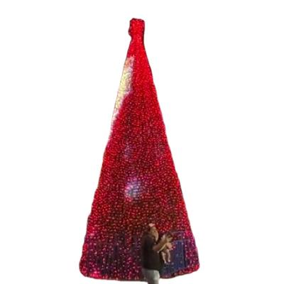 China Outdoor Festival Decoration Outdoor Decoration Christmas Tree Pre-lit Christmas Tree Lights Giant Artificial Christmas Tree for sale