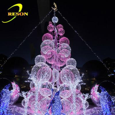 China Christmas Holiday Decoration Outdoor Christmas Tree Decoration With Led Giant Christmas Tree 10m for sale