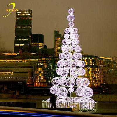 China Eco-Friendly Outdoor Giant Artificial Christmas Tree Meadow Christmas Tree Bed for sale