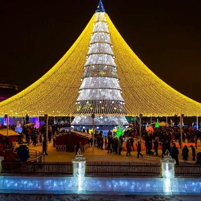 China High Quality Customized Christmas Tree New Eco-friendly Commercial Christmas Trees Large Large Outdoor Decoration for sale