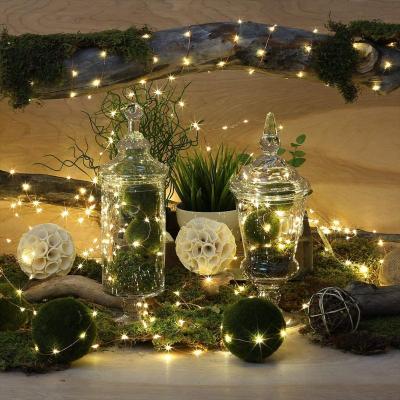 China Home String Lights Mini Lights 5M10M20M Waterproof Copper Wire Christmas New Year Decoration Lights Christmas for sale