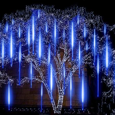 China Indoor and Outdoor Decoration Small String Shower Outdoor Led Meteor Rain Light Christmas Decoration for sale