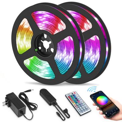 China Holiday Decoration Home 5050 Led Strip Light Music Party Led Strip Light Bluetooth Led Strip Light for sale