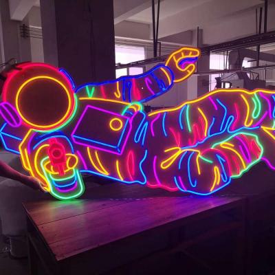 China Garden Unique Design IP65 Acrylic Material Customized Design LED Neon Light for sale