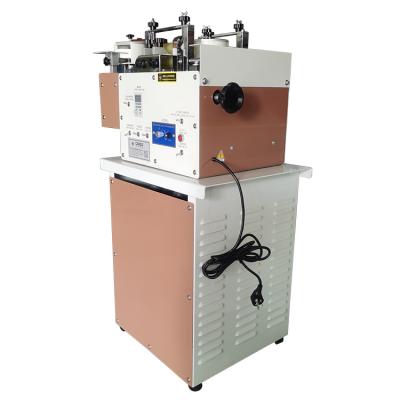 China Garment Shop Leather Belt Dust Collector Edge Polishing Double Wheels Grinding Machine for sale